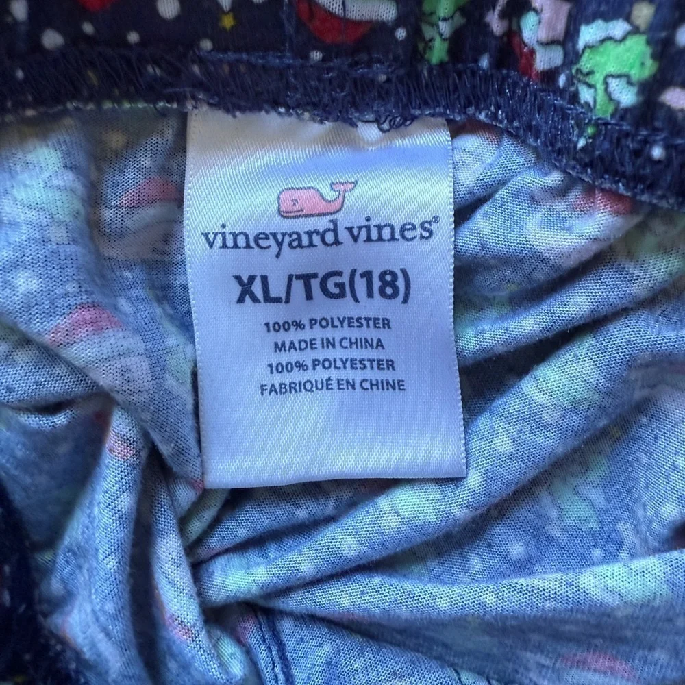 Vineyard Vines Pajama Pants Mens/Teens XL christmas/holiday Printed PJs